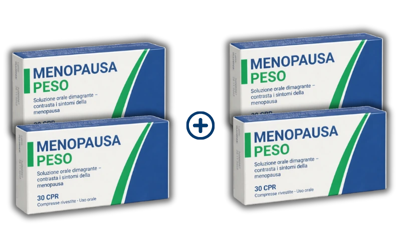 Menopausa Peso Offerta 4 Confezioni