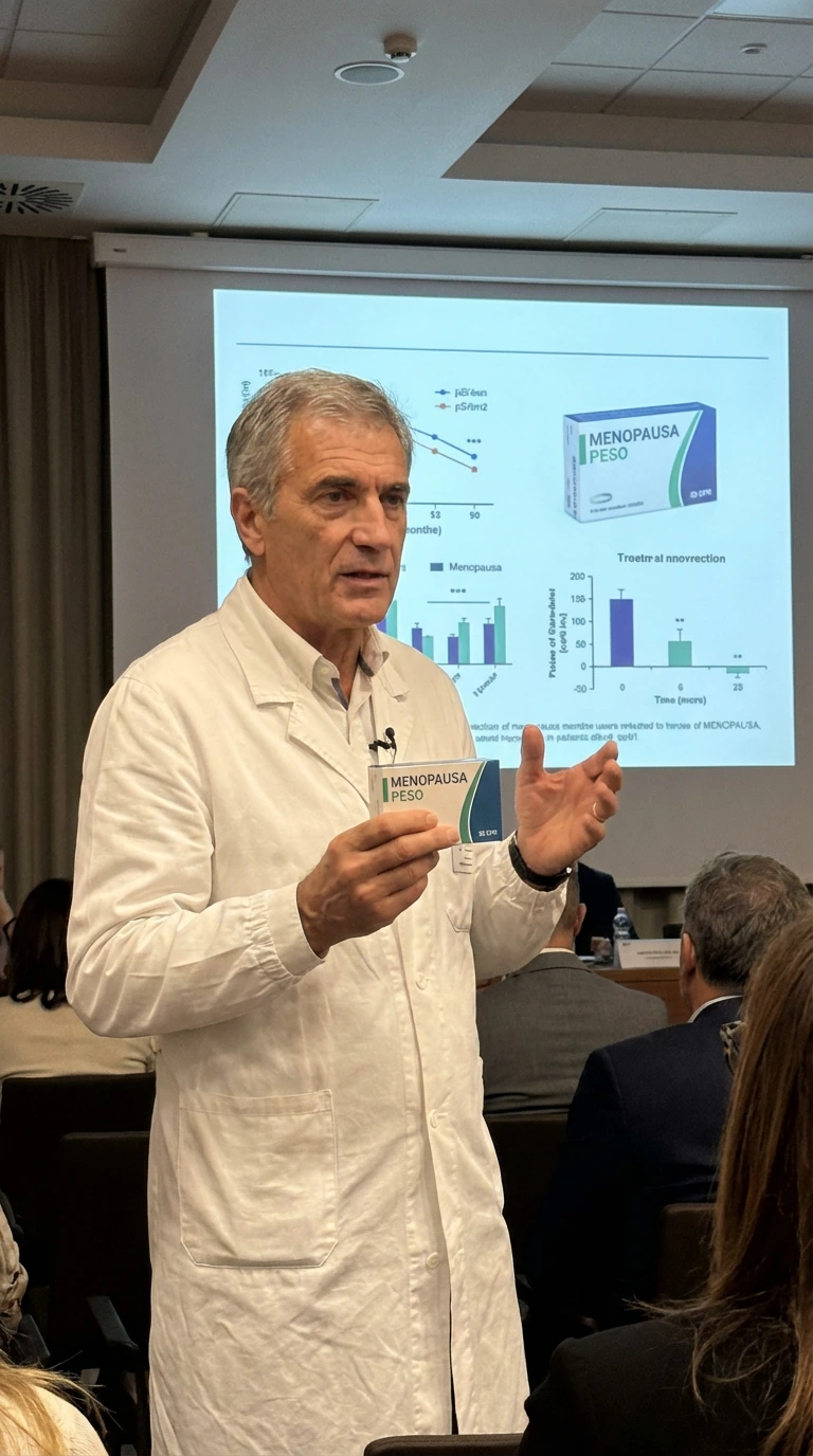 Dottoressa con Menopausa Peso